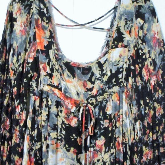 Nwot Free People Heart Of Gold Boho Dress Moonlight XSmall $148 - Picture 4 of 7